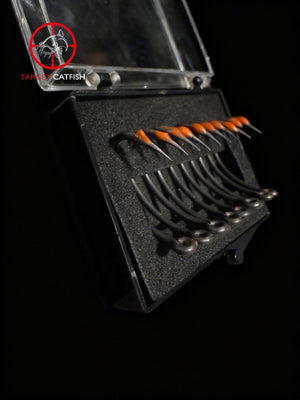 Target catfish hand sharpened XX hooks