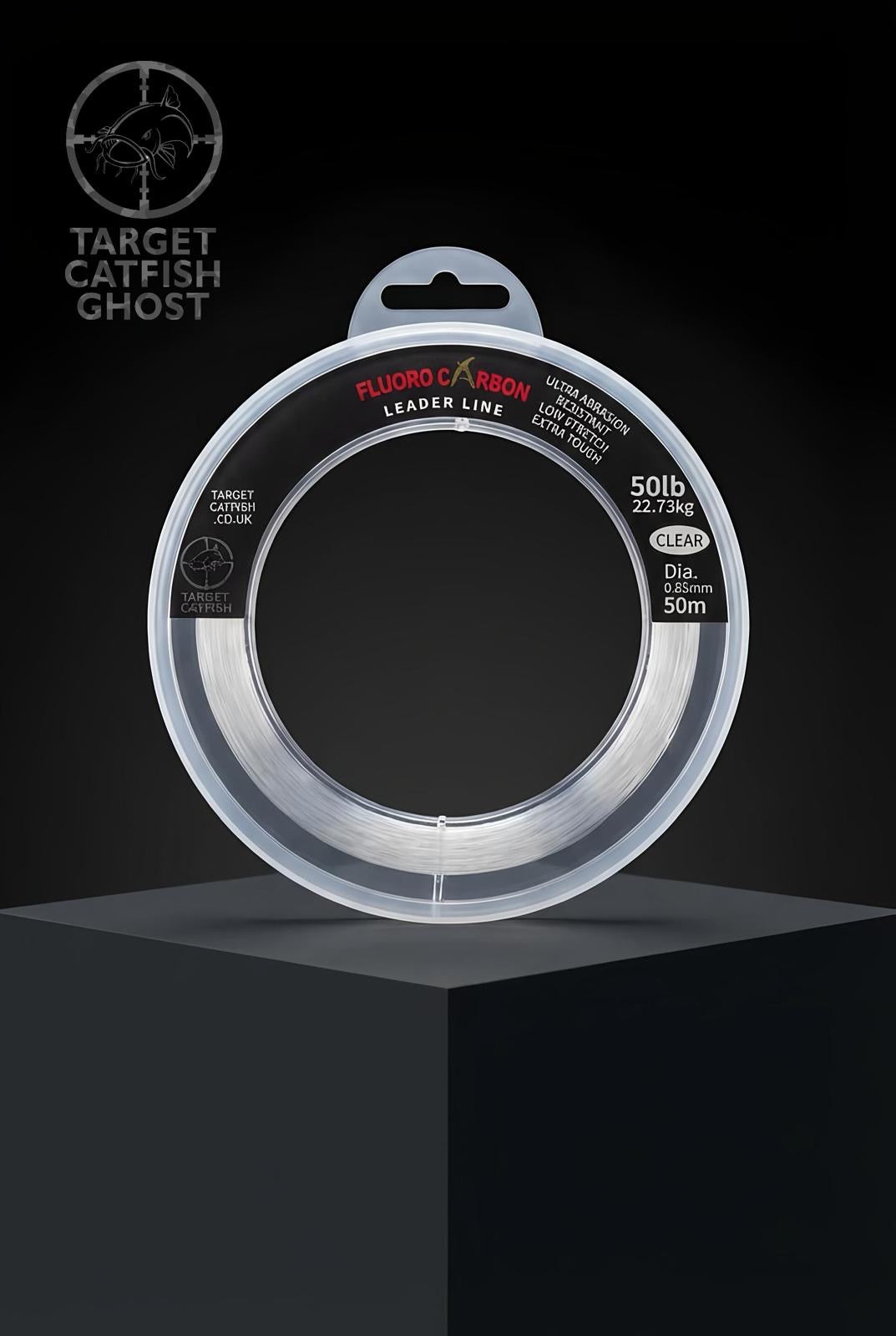 Target Catfish GHOST fluro carbon
