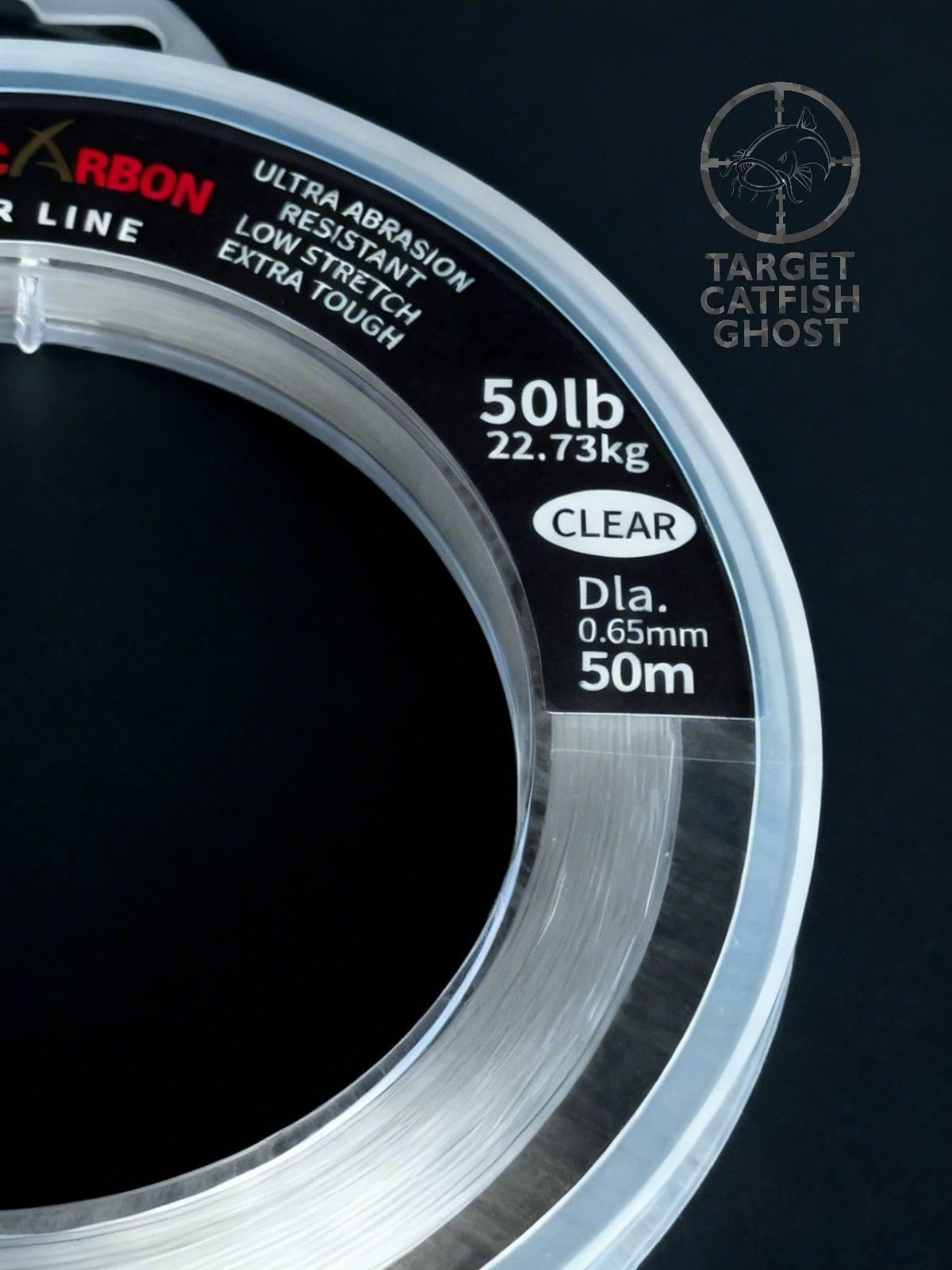 Target Catfish GHOST fluro carbon