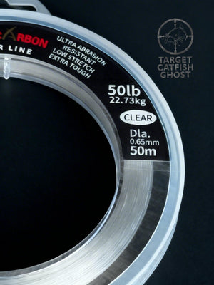 Target Catfish GHOST fluro carbon
