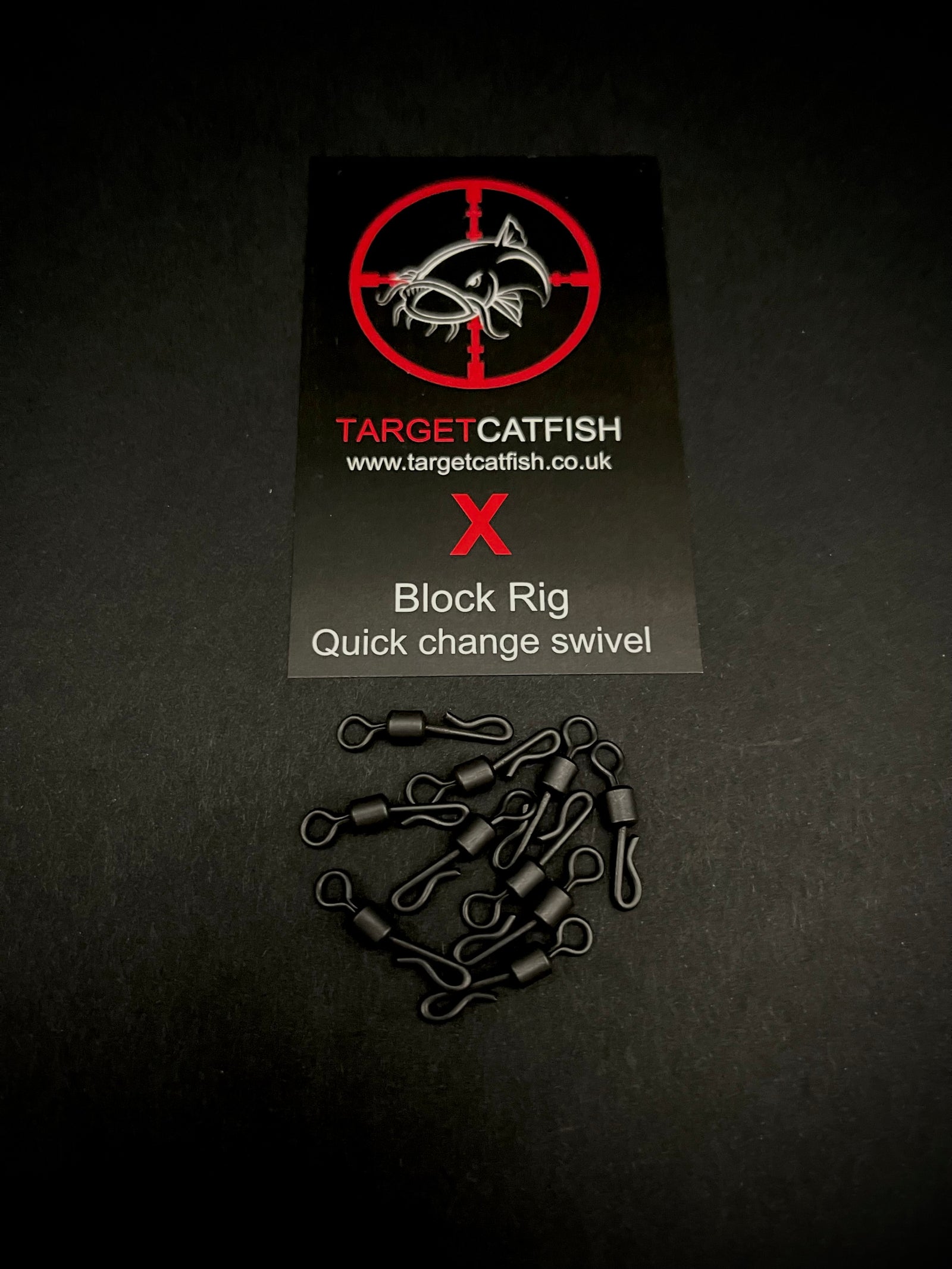 Target Catfish Block rig quick change swivel