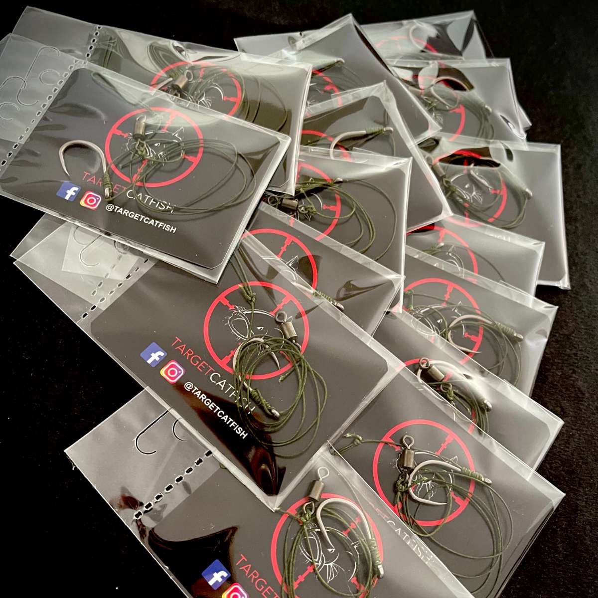 Target Catfish Pre-Tied rig - 1 per pack