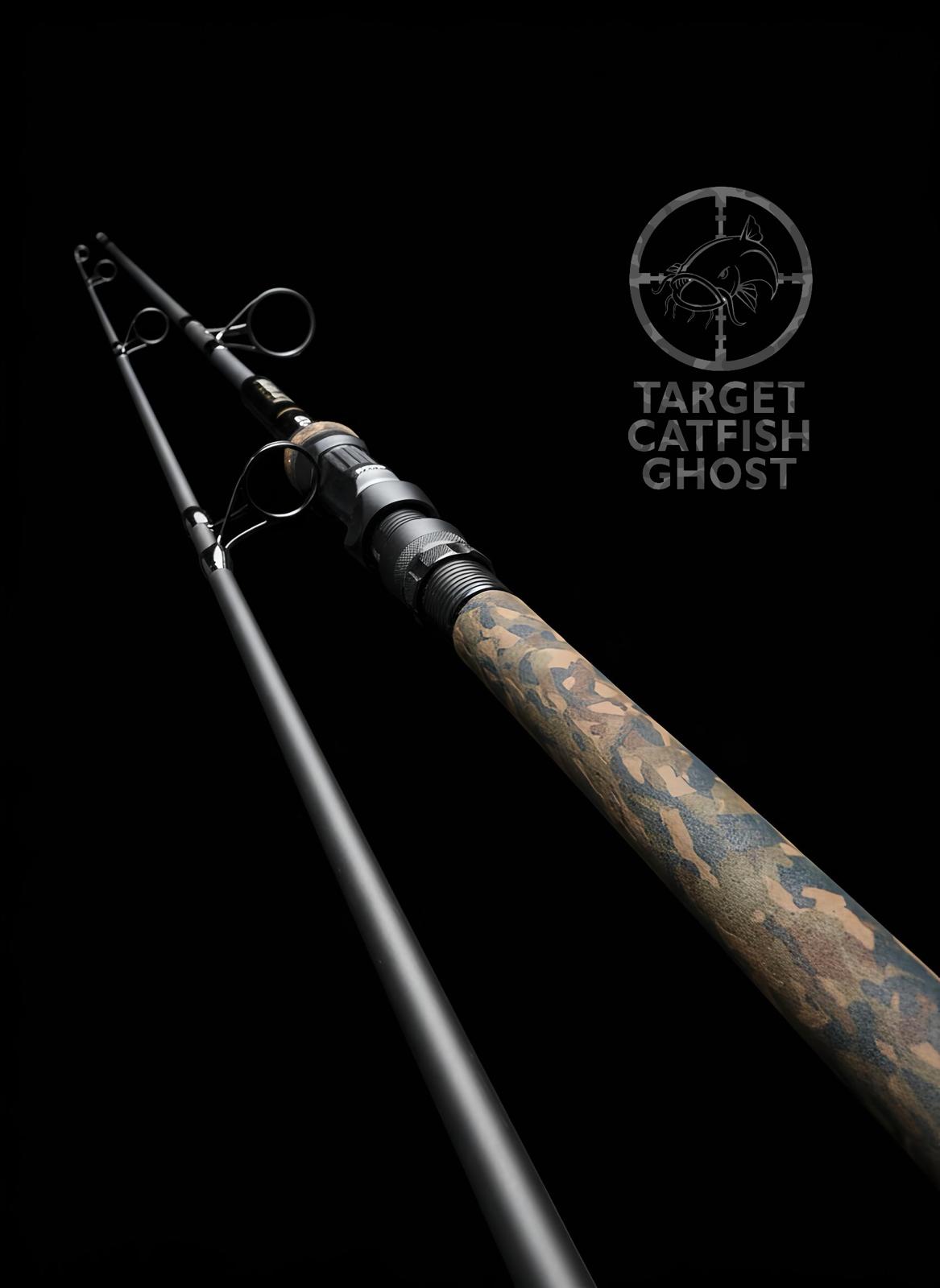 custom catfish fishing rods GHOST custom retractable custom catfish rod