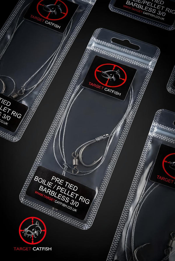 Target Catfish Pre-Tied rig - 1 per pack - Target Cat Fish